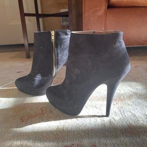 Aldo black suede